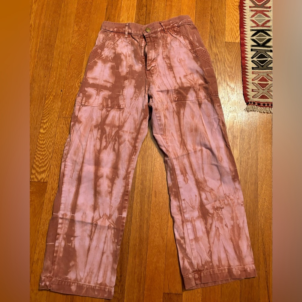 Big Bud Press Tie Dye Work Pants Gem